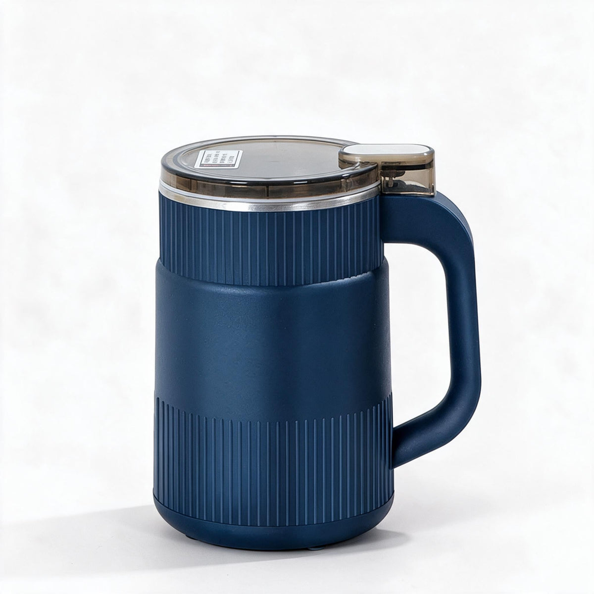 Electric Grain Mill – Mill for Grains, Seeds, Spices & Coffee (Blue / White) — product view 1