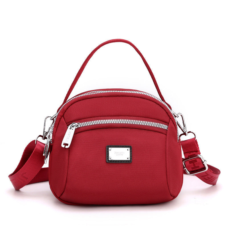 LoungeYard | Light solid nylon shoulder bag — product view 1