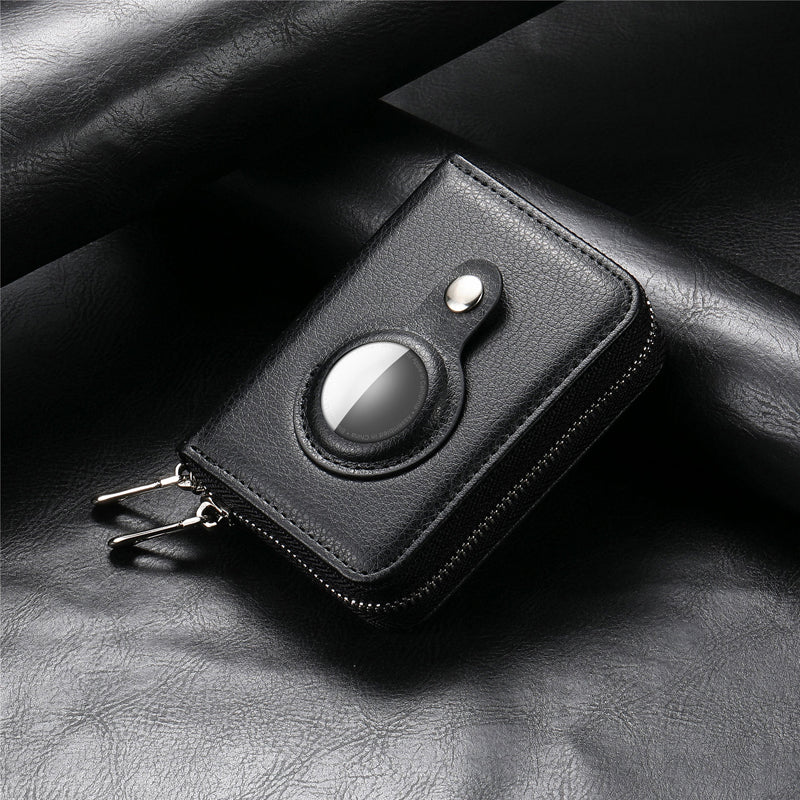 LoungeYard | Intelligent AirTag-Zip RFID Leather Wallet — product view 7