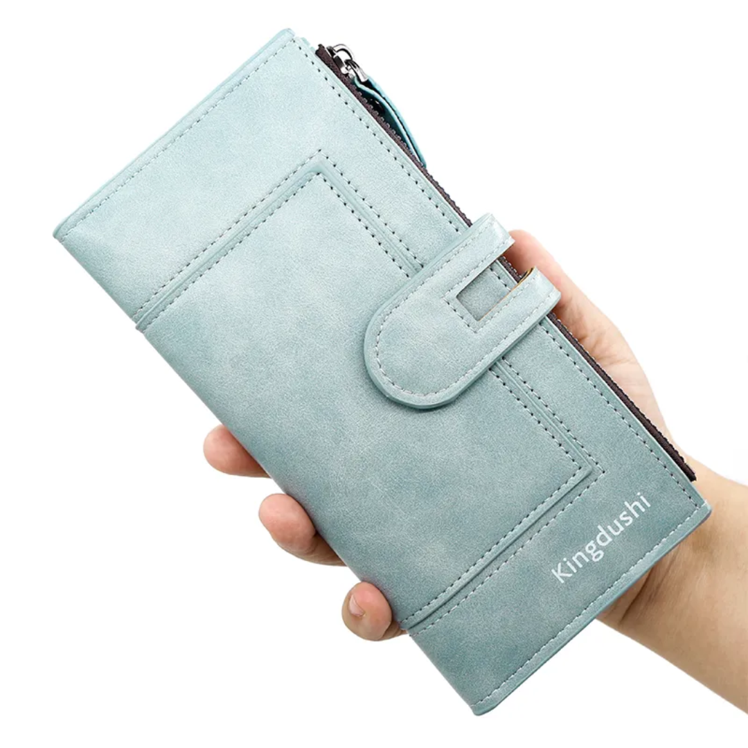 Long Leather Wallet for Ladies LoungeYard — product view 1