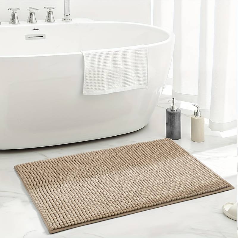 LoungeYard | SOFTDRY – Chenille Microfiber Bath Mat with Non-Slip Base — product view 5