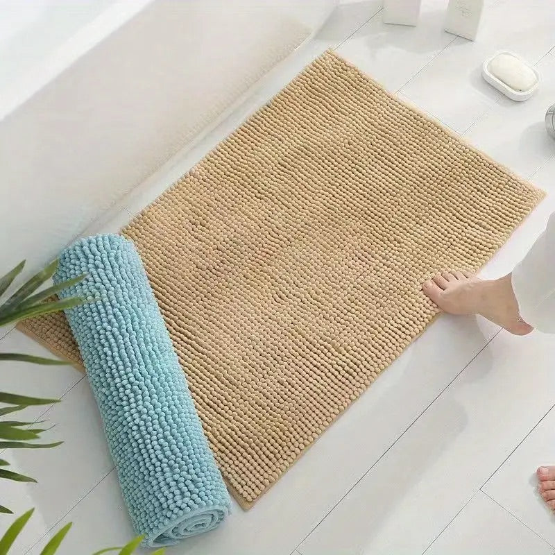 LoungeYard | SOFTDRY – Chenille Microfiber Bath Mat with Non-Slip Base — product view 3