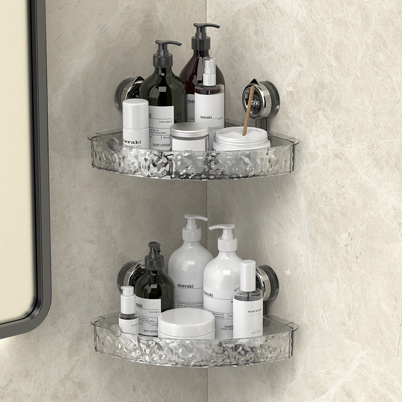 LoungeYard | Bathroom Wall Suction Storage Shelf — product view 3