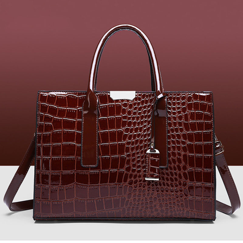 LoungeYard | Bag with crocodile embossing. — product view 1