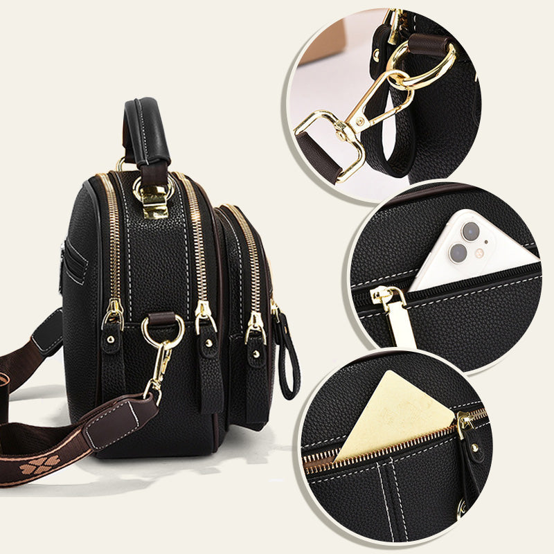 LoungeYard | Handbag Crossbody PU Leather Shoulder Bag — product view 6