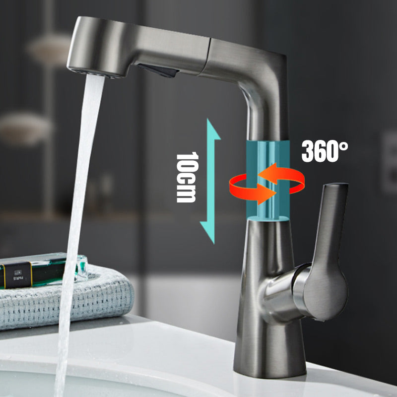 LoungeYard | 1-Hole Sink Mixer Tap with Pull-Out Spray Head — product view 7
