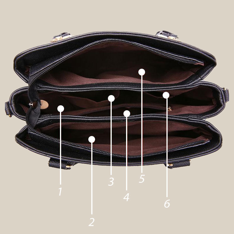 LoungeYard | Elegant women's bag with tassel pendant — product view 5