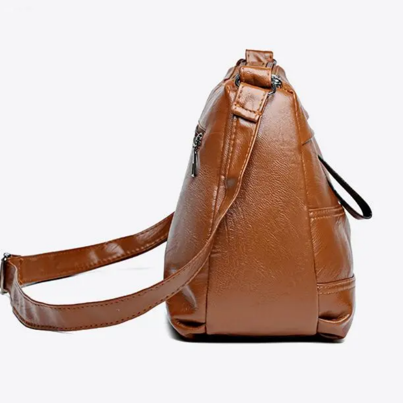 LoungeYard | Retro shoulder bag in multiple layers with large capacity — product view 6