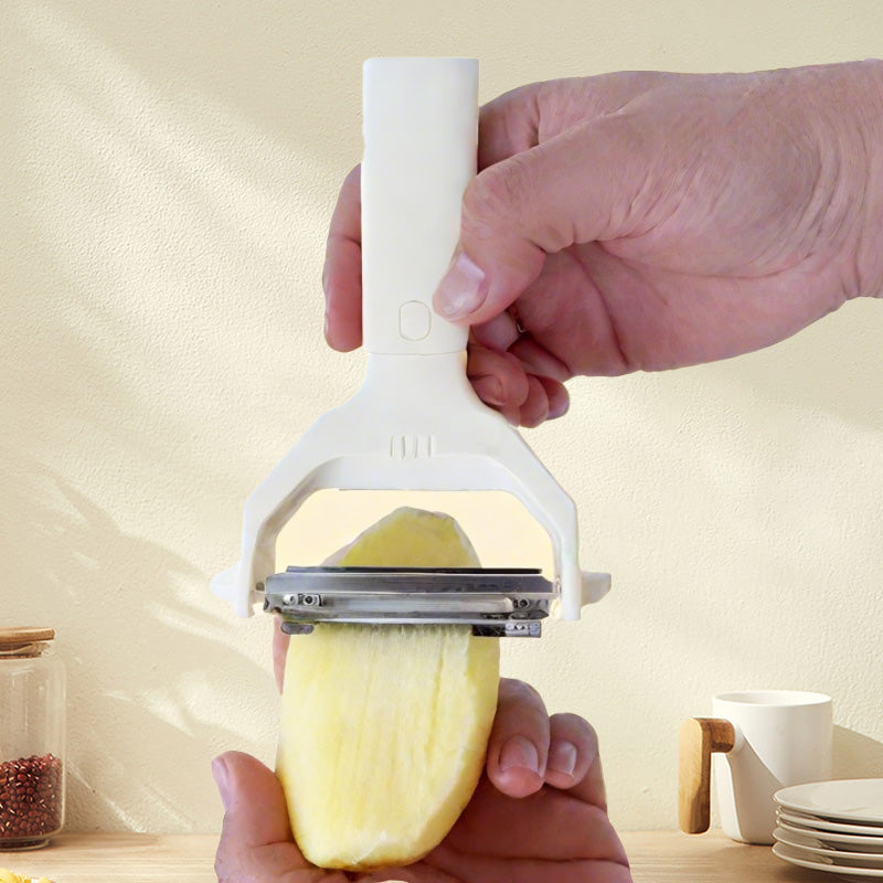LoungeYard | 2-in-1 peeler and grater with two heads — product view 6