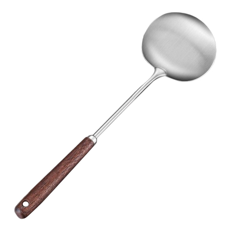 LoungeYard | 2-in-1 cooking spoon in stainless steel — product view 1