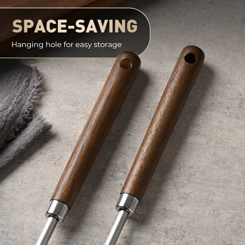 LoungeYard | 2-in-1 cooking spoon in stainless steel — product view 5