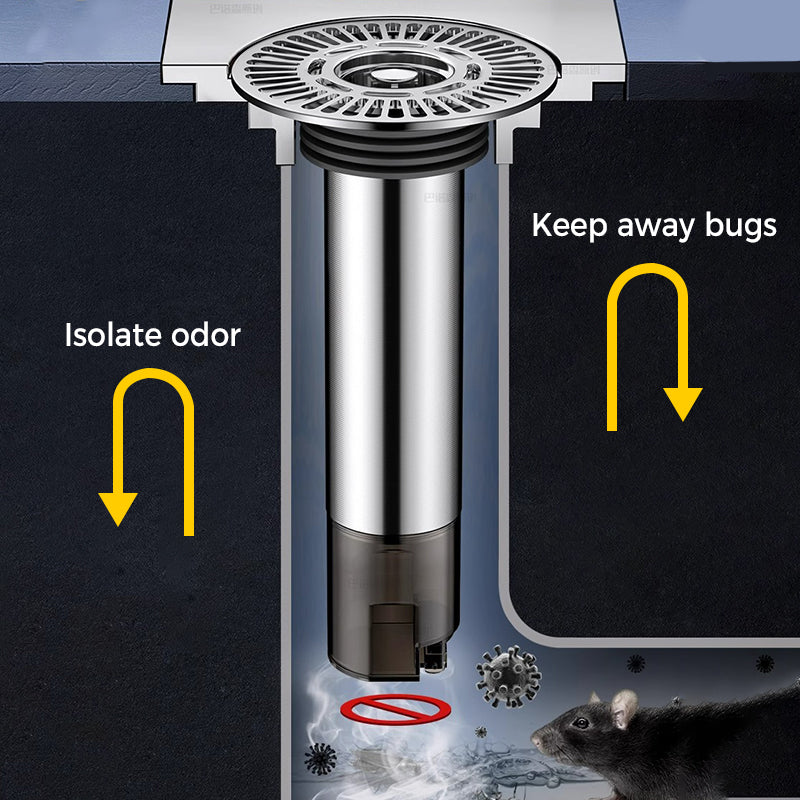 LoungeYard | Round expanded floor drain for bathroom — product view 3