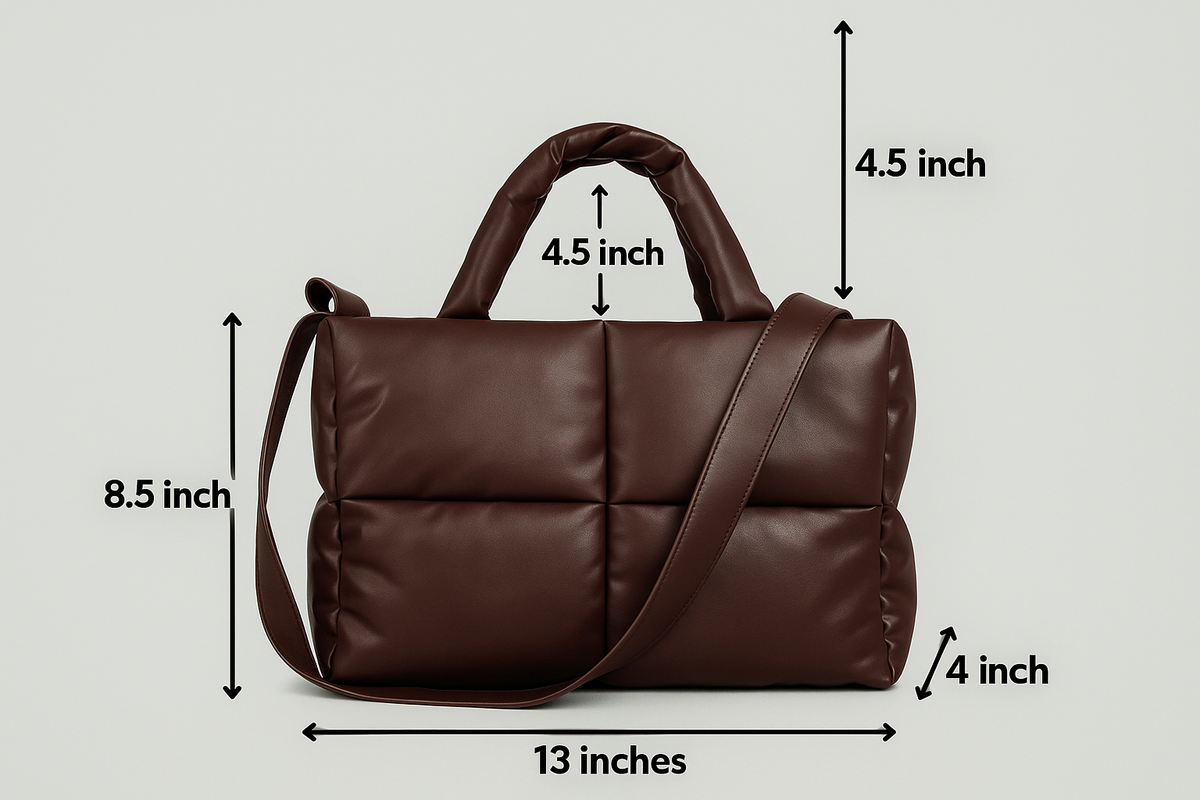 LoungeYard | Stylish Quilted Ladies Designer Bags - Sofia — product view 4