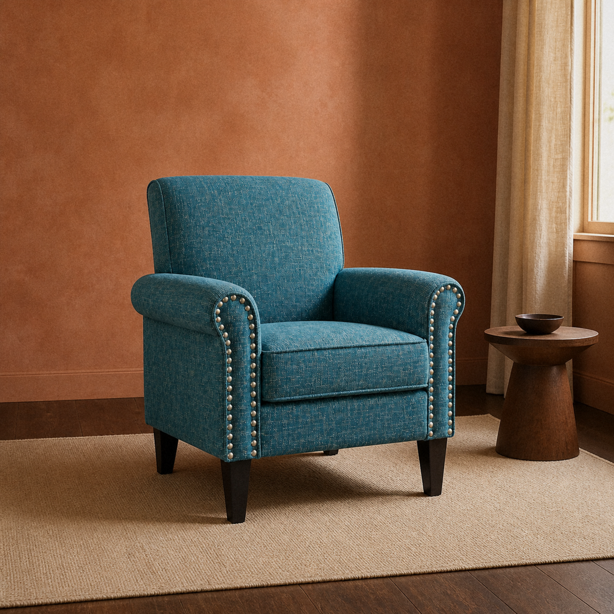 Tessmar Hjalla Nailhead Armchair — product view 3