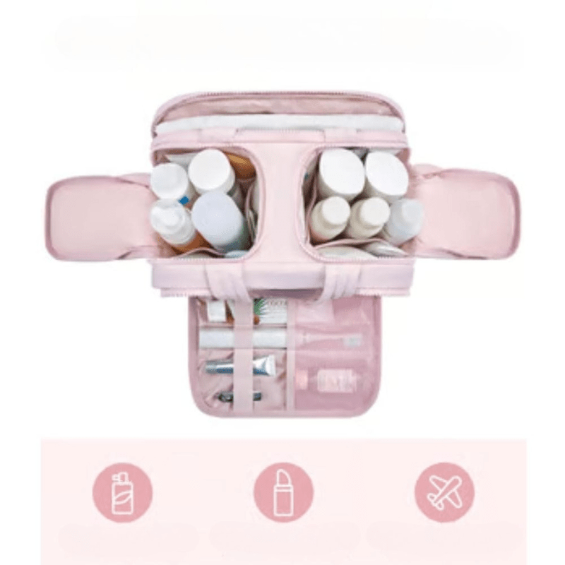 LoungeYard | Travelsmart Kit – Compact Toiletry Bag with Hook & Waterproof Compartments — product view 6
