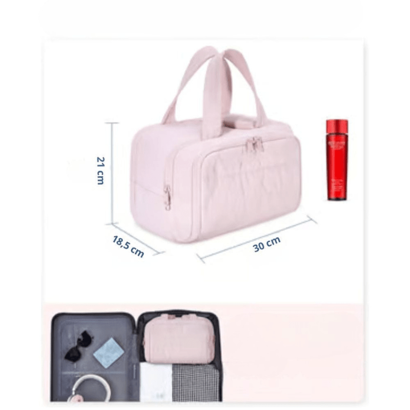 LoungeYard | Travelsmart Kit – Compact Toiletry Bag with Hook & Waterproof Compartments — product view 2