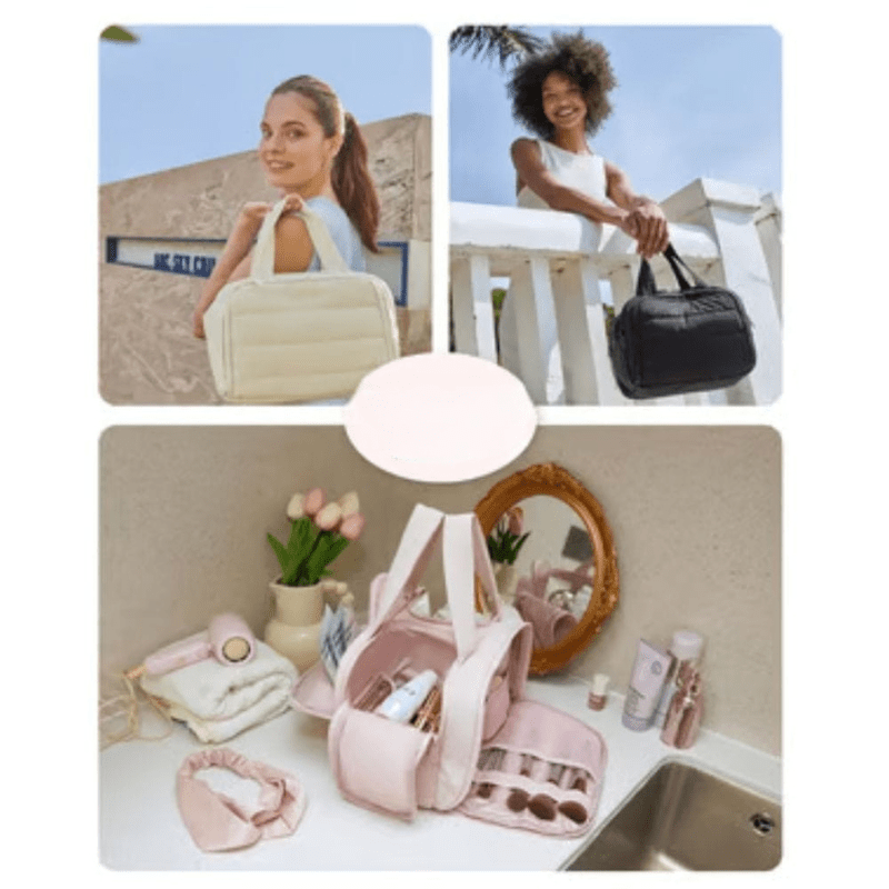 LoungeYard | Travelsmart Kit – Compact Toiletry Bag with Hook & Waterproof Compartments — product view 7
