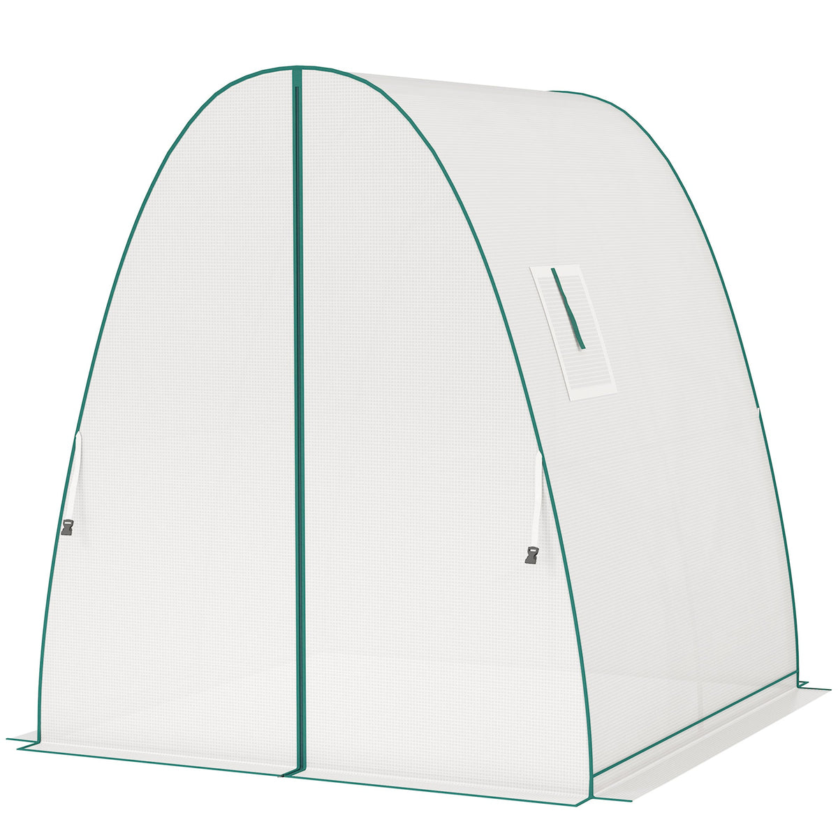 Portable Walk-In Greenhouse Tunnel with Sandbag Supports — product view 2
