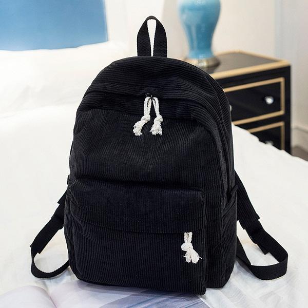 LoungeYard | Pastel Corduroy Backpack — product view 7