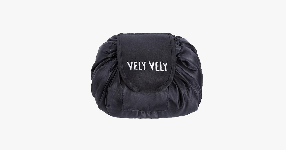 LoungeYard | Magic Cosmetic Bag - Polyester Pouch - with Drawstring Closure - Perfect for Organizing Your Cosmetics! — product view 1