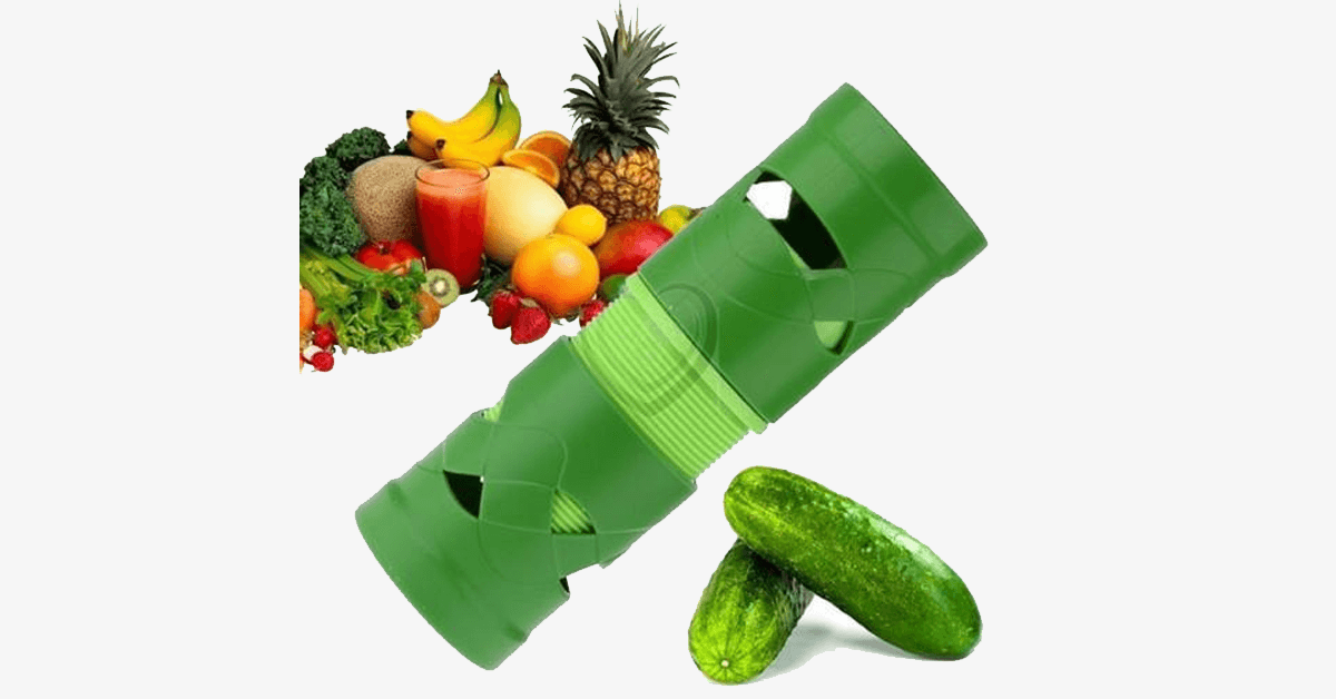 LoungeYard | Magic Veggie Twister – Create spiral designs with vegetables! — product view 1