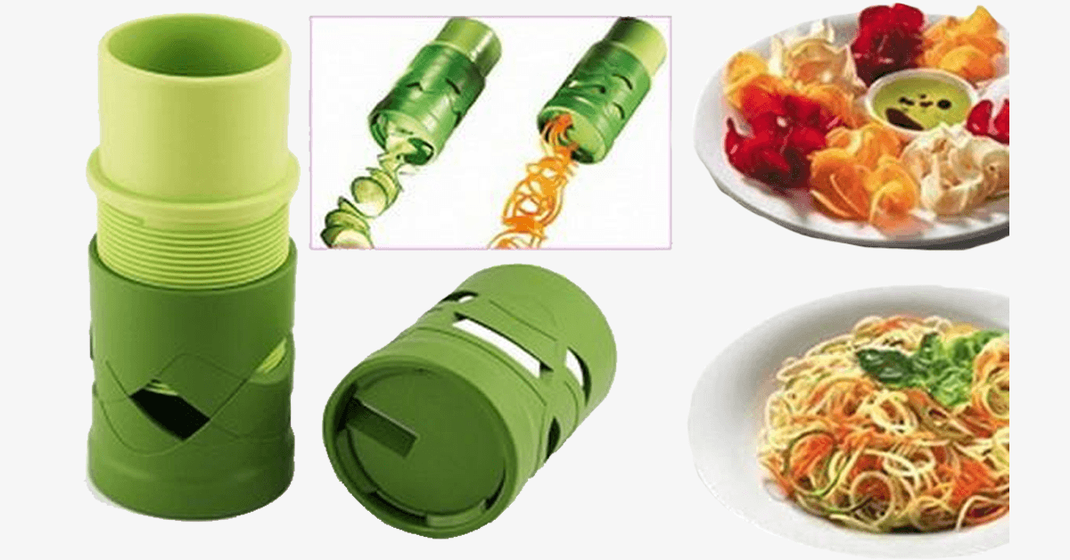 LoungeYard | Magic Veggie Twister – Create spiral designs with vegetables! — product view 2