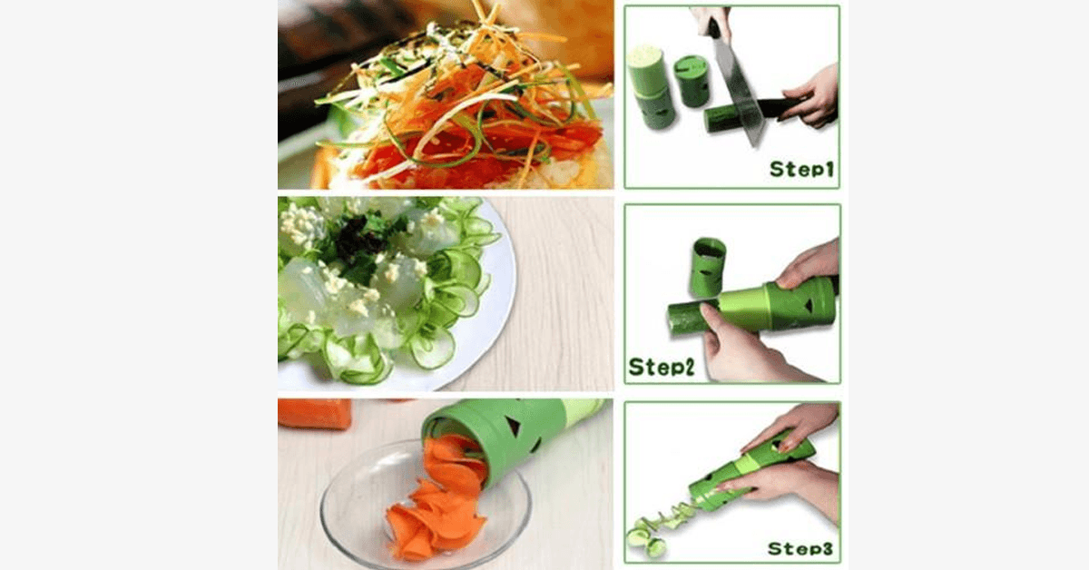 LoungeYard | Magic Veggie Twister – Create spiral designs with vegetables! — product view 4