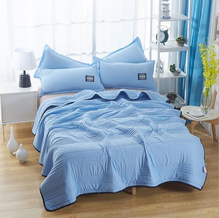 LoungeYard | Cooling Blanket for Summer Nights – Lightweight and Breathable — product view 4