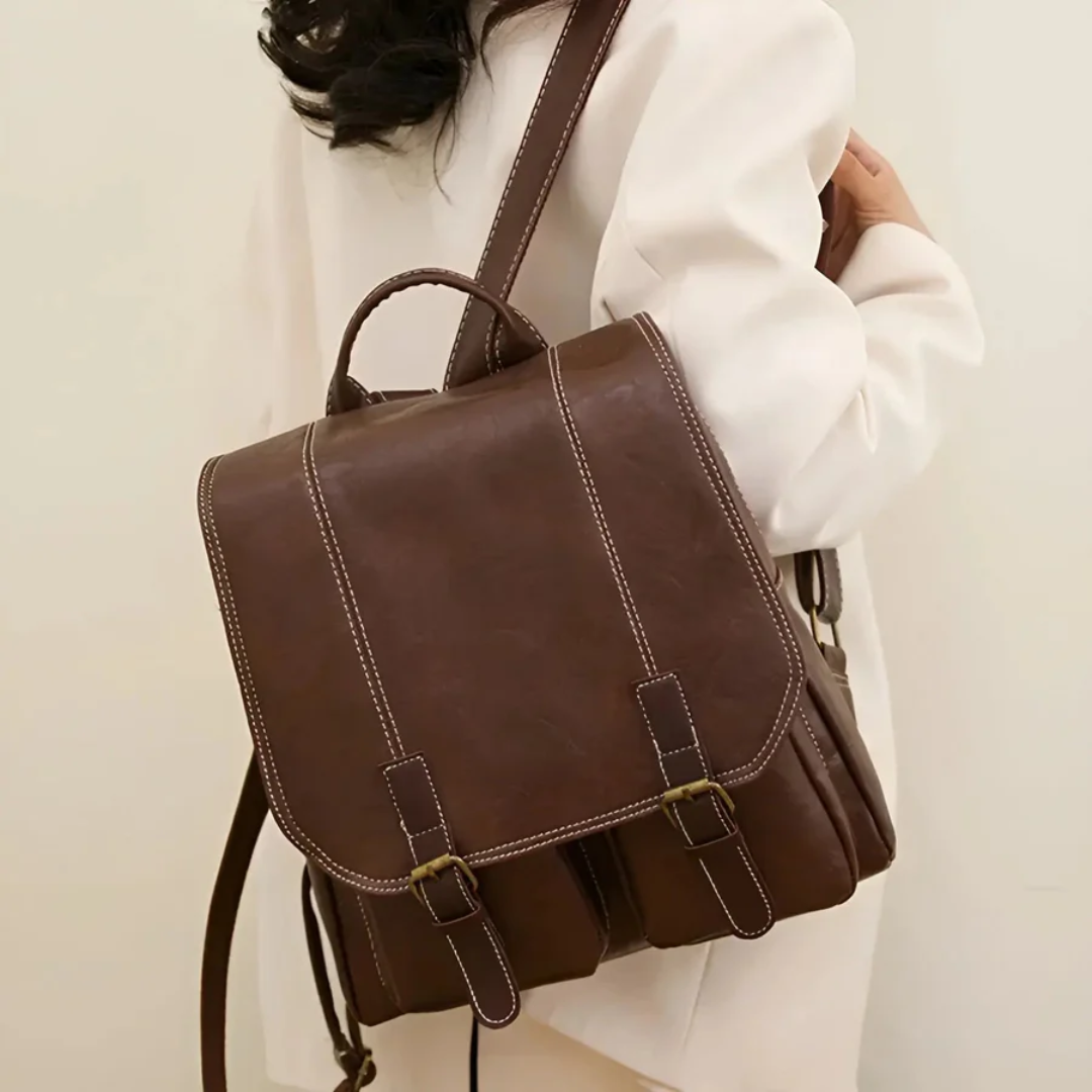 LoungeYard | Vintage Style Backpack - RetroTrail — product view 2