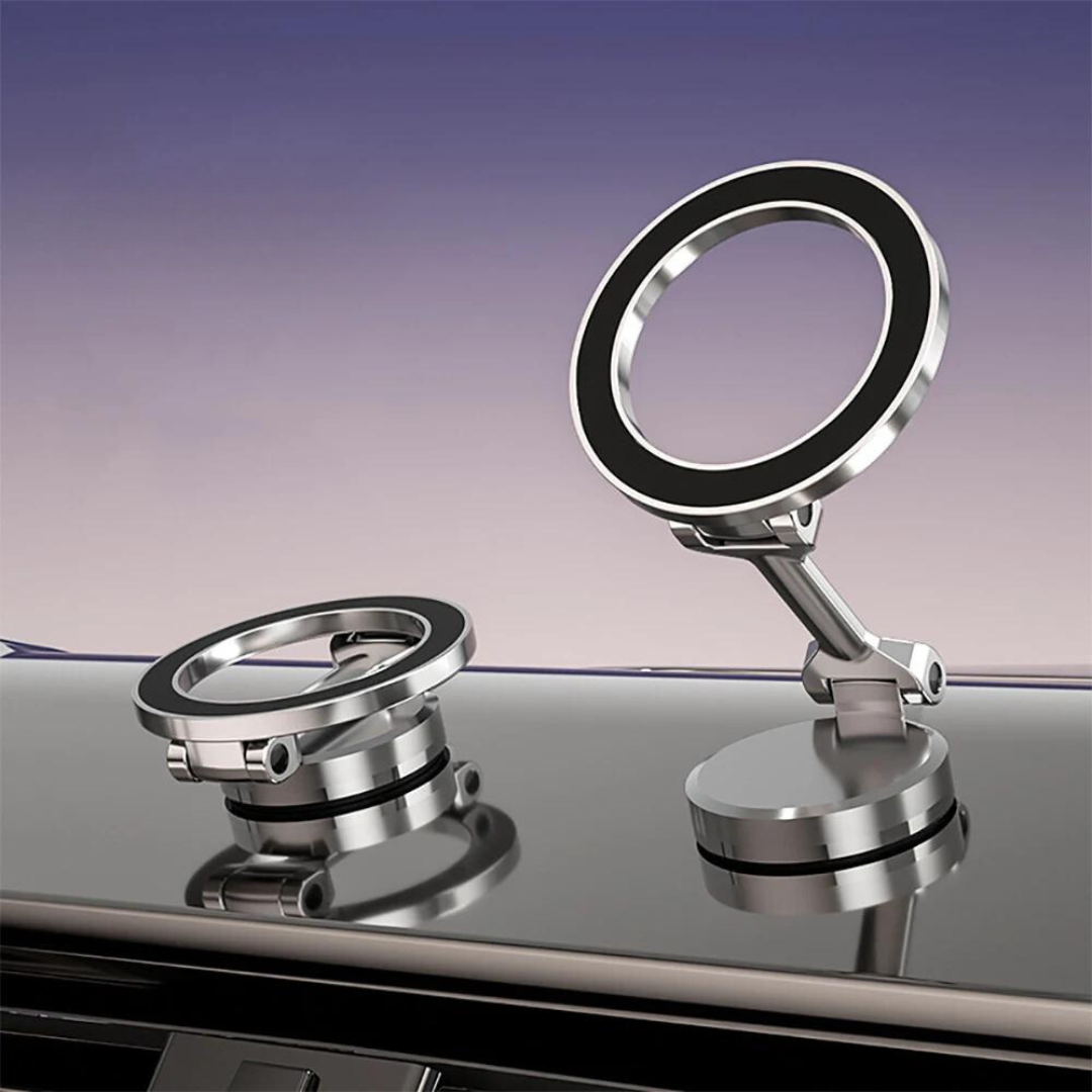 Magnetic Car Phone Holder – 360° Rotatable, Foldable — product view 1