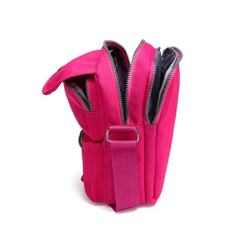 Women’s Waterproof Nylon Crossbody Shoulder Bag with 6 Pockets — product view 5