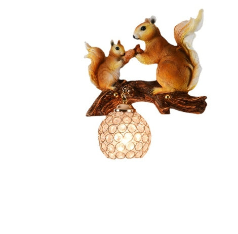 Woodland Charm Squirrel Wall Light — product view 7