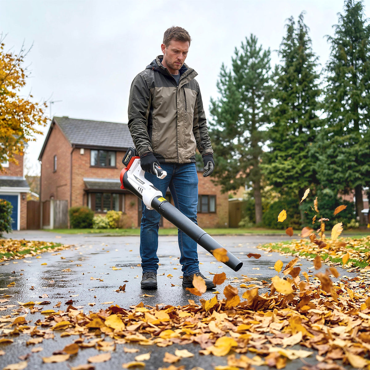 18V Cordless Leaf Blower with Battery and Charger — product view 4
